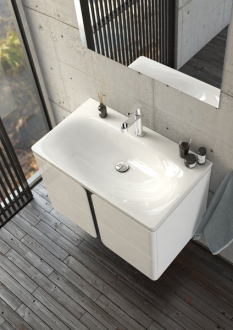 Ravak umyvadlo Balance 800 keramické white XJX01280000