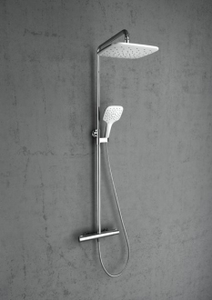Ravak TE 093.01 Sprchový sloup Termo 300, s bat. a sprch. setem X070164