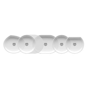 Ravak umyvadlo MOON 1C white bez přepadu XJN01300001