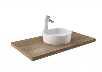 Ravak umyvadlo MOON 1C white bez přepadu XJN01300001