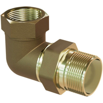 Mexen BRASS śrubunek kątowy mosiężny 1/2 GZ x 1/2 GW - W97418-1212