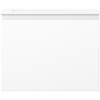 Koupelnová skříňka Mexen Orio 60 cm s umyvadlem Otis, 1 zásuvka, matná bílá - 91A10-06047-1-BF01-W18M01