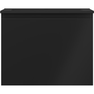 Mexen Orio szafka łazienkowa 60 cm z umywalką Otis, 1 szuflada, czarna mat - 91A10-06047-1-BF71-W18M71
