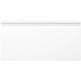 Koupelnová skříňka Mexen Orio 100 cm s umyvadlem Otis, 1 zásuvka, matná bílá - 91A10-10047-1-BF01-W18M01