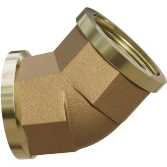 Mexen BRASS kolano 45° mosiężne 1 GW x 1 GW - W97424-1010