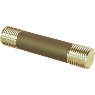Mexen BRASS króciec mosiężny gwintowany 1/2 GZ x 1/2 GZ, 100 mm - W97427-1212-100