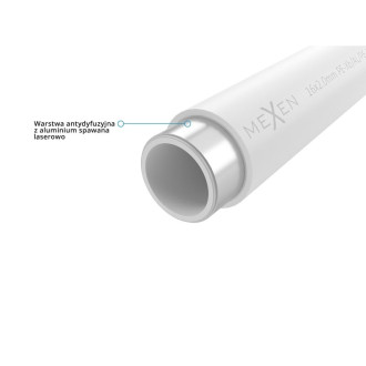 Trubka Mexen AL-L PE-Xb/AL/PE-Xb 25 x 2,5 mm, 50 m - W97100-2025-50