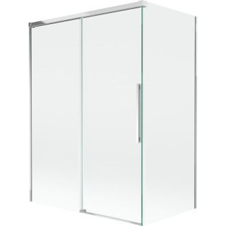 Mexen Rox 2-křídlá posuvná vanová zástěna 120 + 70 x 150 cm, průhledná, chrom - 8C9-120-070-01-00