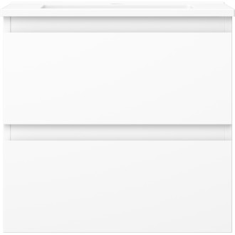 Koupelnová skříňka Mexen Orio 50 cm s umyvadlem Otis, 2 zásuvky, matná bílá - 91A10-05047-2-BFF01-W18M01