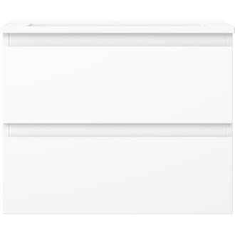 Koupelnová skříňka Mexen Orio 60 cm s umyvadlem Otis, 2 zásuvky, matná bílá - 91A10-06047-2-BFF01-W18M01
