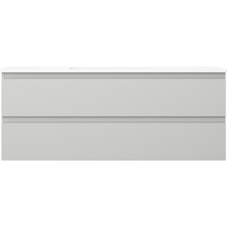 Mexen Orio szafka łazienkowa 120 cm z umywalką Otis, 2 szuflady, szara mat/biała mat - 91A10-12047-2-BFF62-W18M01