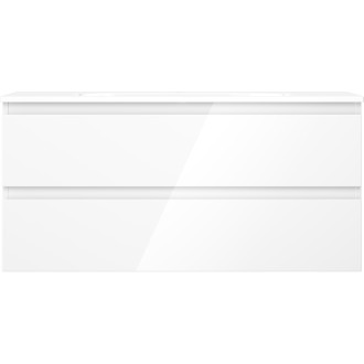 Mexen Orio szafka łazienkowa 100 cm z umywalką Vela, 2 szuflady, biała połysk - 91A10-10047-2-BFF00-W23M00