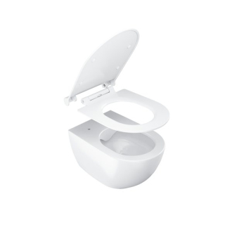 Ravak WC sedátko Uni Chrome Slim white X01550