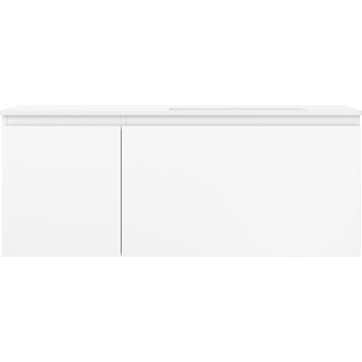 Koupelnová skříňka Mexen Orio 120 cm s umyvadlem Otis vpravo, 1S, 1D, matná bílá - 91A13-12047-3-BBFF01-W18P01