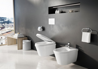 Ravak Bidet Chrome závěsný white X01450