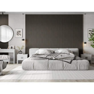 Nástěnné lamely Mexen Lam-B 275 x 30 cm, 4mm HDF deska, technická dýha, dub onyx - S100-275307-3015-010