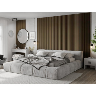 Nástěnné lamely Mexen Lam-B 275 x 30 cm, 4mm HDF deska, technická dýha, Golden Teak - S100-275307-3015-014