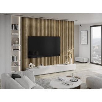 Nástěnné lamely Mexen Lam-B 275 x 31,5 cm, 4mm HDF deska, medový dub - S100-275317-2812-066