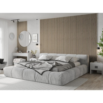 Akustické nástěnné lamely Mexen Lam-F 275 x 31,5 cm, 6mm plsť, perleťový dub - S105-275317-2812-058