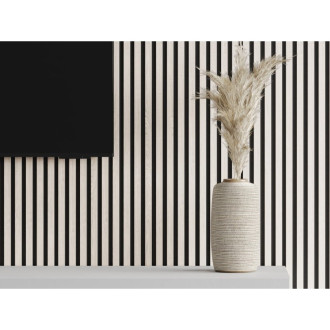 Akustické stěnové lamely Mexen Lam-F 275 x 31,5 cm, plsť 6 mm, polární dub - S105-275317-2812-067