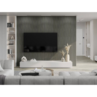 Vzorek nástěnné lamely Mexen Lam-B 275 x 30 cm, 4mm HDF deska, technická dýha, dub Heritage - S100-008-S