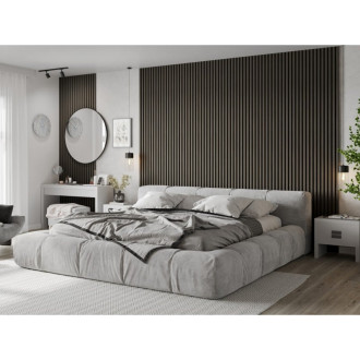 Vzorek stěnových lamel Mexen Lam-B 275 x 30 cm, 4mm HDF deska, technická dýha, dub Onyx - S100-010-S