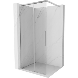 Mexen Rox Sprchová zástěna 80 x 200 cm, 8 mm průhledná, chrom - 8C2-080-003-01-00