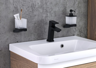 Ravak TD 210.20 Držák s pohárkem, black X07P557