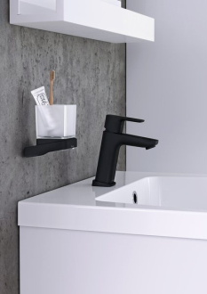 Ravak TD 210.20 Držák s pohárkem, black X07P557
