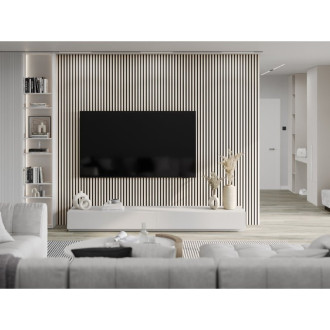 Mexen Lam-B próbka lameli ściennych 275 x 31,5 cm, płyta HDF 4 mm, Dąb Polarny - S100-067-S