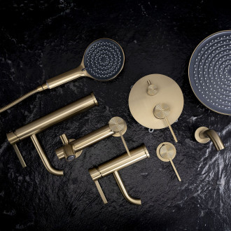 Podomítková sprchová sada Rea Foster Brush Gold + BOX