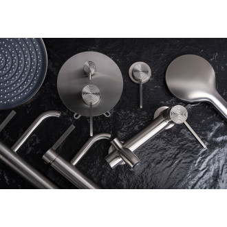 Podomítková sprchová sada Rea Foster Brush Nickel + BOX