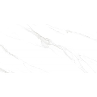 Vzorek bílé glazované kameniny Mexen Bliss, obdélníková, G1, dlažba a obklad 120 x 60 cm, lesklá - TL149-00-S