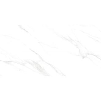 Vzorek bílé glazované kameniny Mexen Bliss, obdélníková, G1, dlažba a obklad 120 x 60 cm, lesklá - TL149-00-S