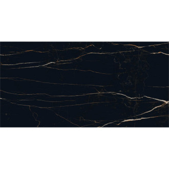 Vzorek glazované kameniny Mexen Flamingo Black, obdélníková, G1, dlažba a obklad 120 x 60 cm, vysoký lesk - TL215-00-S