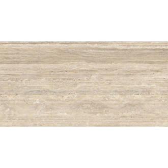 Mexen Neo Travertino Liner Natural próbka gresu szkliwionego rekt. G1, płytka podłogowo-ścienna 120 x 60 cm, mat - TL302-05-S