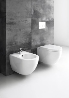 Ravak Bidet Uni Chrome závěsný white X01517