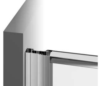 Ravak PDOP1-80 white/white+Transparent 03G40101Z1