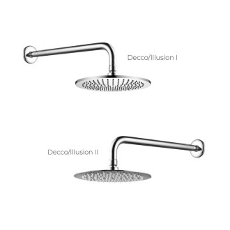 Podomítkový sprchový set SLIM DECCO/ILLUSION II Grafitová
