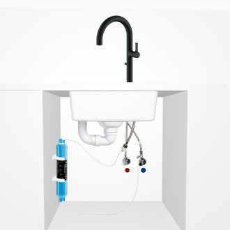 Pureco - sink mixer + mineralising filter