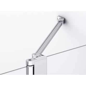 RONAL DIVERA Čtvrtkruh s dvoukřídlými dveřmi aluchrom Screen D22ERB551105087