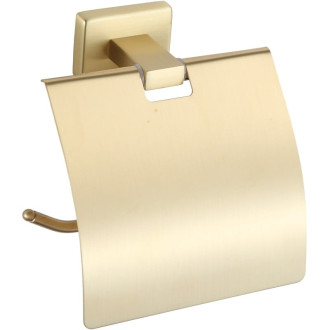 Držák toaletního papíru Mexen Arno, kartáčované zlato - 7020733-55