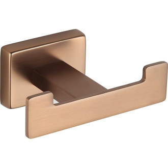 Dvojitý věšák na ručník Mexen Arno, kartáčovaná měď - 7020735-65