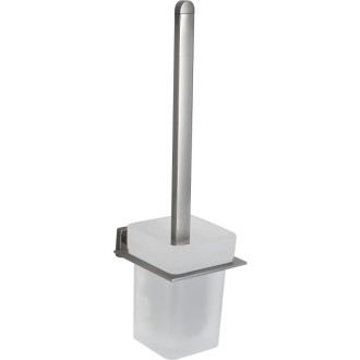 Toaletní kartáč Mexen Arno, černý chrom - 7020750-73