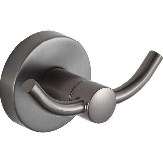 Dvojitý věšák na ručník Mexen Remo, kartáčovaný, šedý - 70507352-66