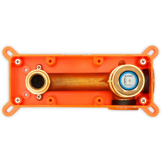 Podomítková vanová baterie Rea Clif Brush Gold