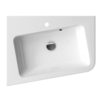 Ravak umyvadlo 10° 650 L white s otvory XJIL1165000