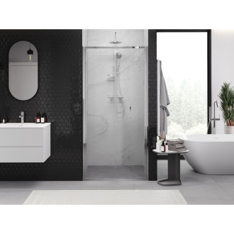 Mexen Exo drzwi prysznicowe składane 110 cm, transparent, chrom - 816-110-000-01-00