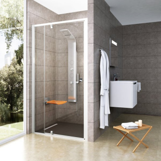 Ravak PDOP2-110 satin+Transparent 03GD0U00Z1