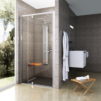 Ravak PDOP2-110 satin+Transparent 03GD0U00Z1